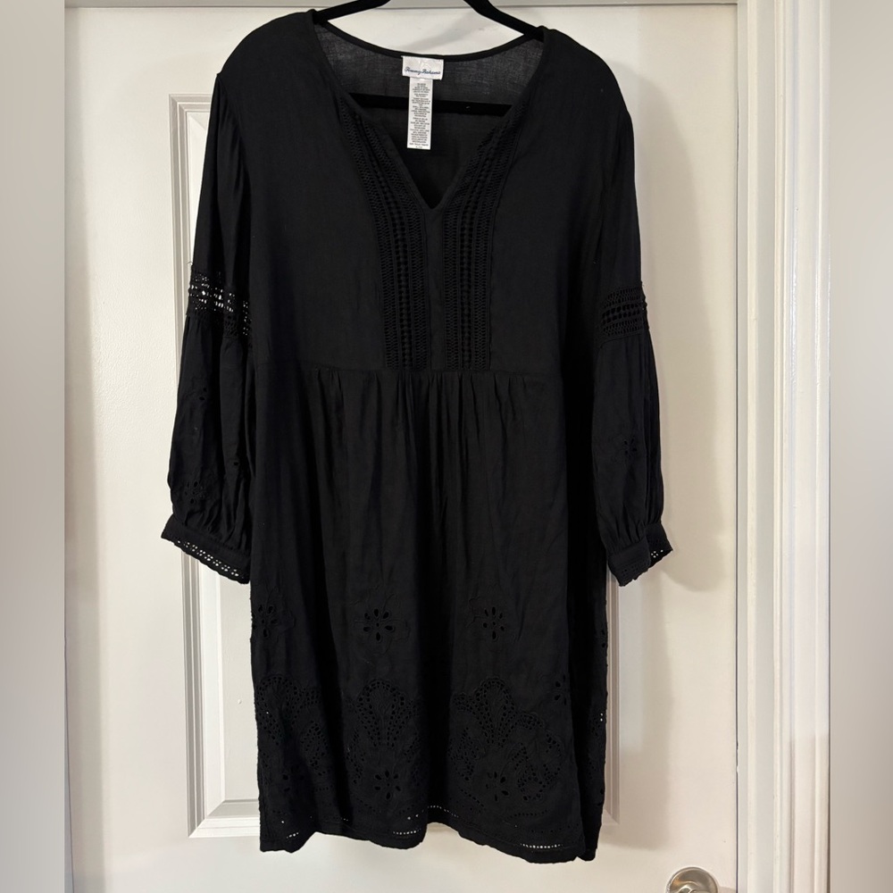 Tommy Bahama St. Lucia Dress in Black - Picture 2 of 9